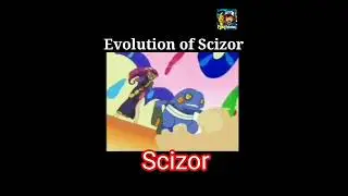 Evolution Of Scizor [[Poke Fussion]]#pokemon #ash#goh #team rocket#evolution of #scizor.