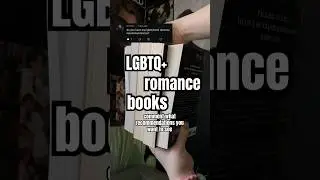 LGBTQ+ romance book recommendations #booktok #bookrecommendations #booktube #reading
