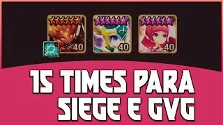 15 TIMES (+4 EXTRAS) QUE VOC&Ecirc; PRECISA FAZER PARA MANDAR BEM NA SUA SIEGE OU GVG!
