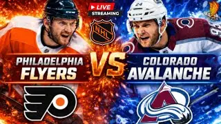 Philadelphia Flyers vs Colorado Avalanche: NHL Live Play by Play and Watch Party