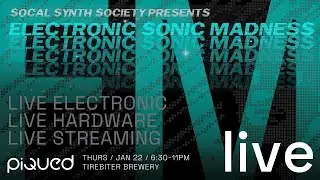 Electronic Sonic Madness 2026 / Piqued FM Live 📱