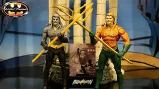 McFarlane DC Multiverse Aquaman Black & White Accent Justice League Endless Winter Figure Review