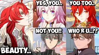 ARGENTI Talks About HIMEKO, WELT, MARCH 7th, DAN HENG & Others Honkai Star Rail Lore Voice Lines