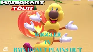 Mario Kart Tour - Wiggler in RMX Donut Plains 1R/T