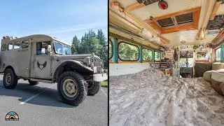 Custom 1954 Dodge M152 Camper Conversion - 28K Total Build Cost