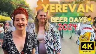 The BEER DAYS Festival - Yereven, Armenia 🇦🇲 - August 2024 - 4K 60FPS