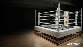Singular Visions: Gary Simmons, Step in the Arena (The Essentialist Trap), 1994