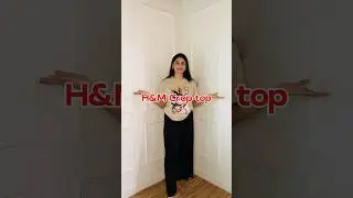 H&M crop tops #hm #hmtops #hmhaul #croptop #haulvideo #fashion #shorts