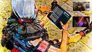KILLING STREAMERS WITH MOVEMENT ON WARZONE MOBILE (BOTH POV’s)