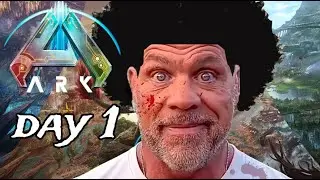 surviving 100 day's in Ark Survival Ascended [Primal Nemesis] PT1