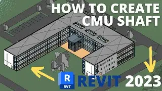 HOW TO CREATE CMU SHRFT + SAMPLES TEMPLATE+STAIRCASE IN REVIT 2023 AND MANY MORE.