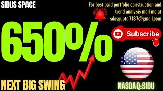 SIDUS SPACE NEXT BIG SWING | SIDU STOCK NEWS | SIDUS SPACE STOCK