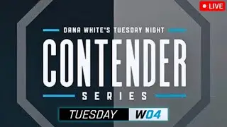 WEEK 4 Dana White's Contender Series | LIVE STREAM | MMA Fight Companion | Season 8 | UFC Apex