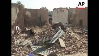 Massive earthquake causes damage to houses