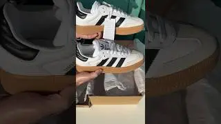 ADIDAS | SAMBA XLG | Cloud White / Core Black / Gum | UNBOXING #adidas #samba #unboxing #foryou