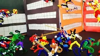 Marvel Vs DC Pipe Cleaners Superhero War