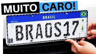 Quanto custa trocar para a Placa Mercosul? #shorts