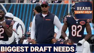 BEARS SQUAD SHOW: Ian Cunningham LEAVES for Falcons and the Chicago Bears biggest draft NEEDS!