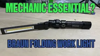First Impressions: Braun Folding Work Light Unboxing