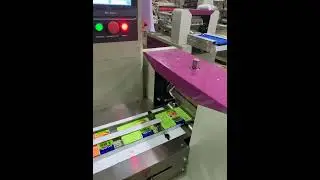 Dishwashing sponge packaging machine, what kind of loading method do you like? #packing #machine