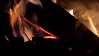 Fire Embers Close Up