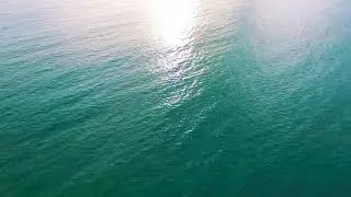 Free Stock footage Drone Flying Above The Sea Surface
