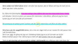 Berättande text - skrivtips, grammatik och exempel