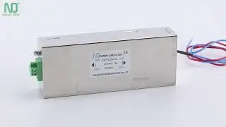 ⚡ GPF205A-6 Shielded Power Line Filter | High-Performance EMI Protection for Sensitive Environments