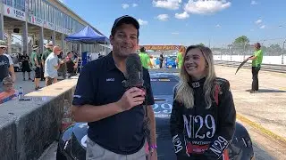 Migz interviews Natalie Decker at the 2019 Sebring Speed Tour