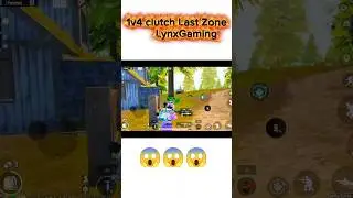 🔥 INSANE 1v4 CLUTCH in BGMI 😱 | LYNXGAMING