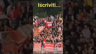 Curva Nord Ancona in trasferta a Rimini 2023-24.