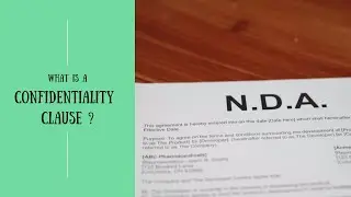 What is a Confidentiality Clause? | Episode 2 BizLegal Talk Show | FIREFLIES LEGAL LLP