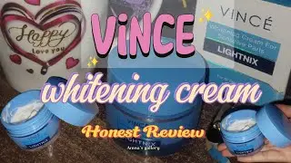 Review on Vince Whitening Cream for sensitive parts