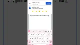 How to do movie review? #imdbrating anyone need IMDb rating at low price.