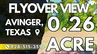 Fly Over - 0.26  acre land for sale in Avinger, Texas [31235]