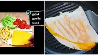 3 простых рецепта, изменяющих жизнь, готовых за считанные минуты. TikTok Tortilla Wrap Hack
