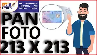 how to change 213&times;213 photo for uti pan card apply|213&times;213p me photo ko kaise convert kre.in hindi