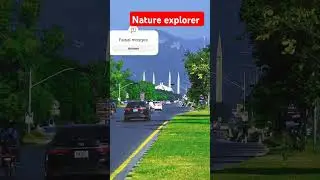Islamabad Faisal mosque view point #music #love #urdu #naturalbeauty#naturalbeauty