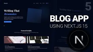 Build a Stunning Blog Homepage with Next.js 15 & Shadcn – Featured Posts