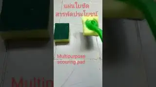 Multipurpose scouring pad.