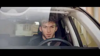 Honda e & Pierre Gasly