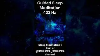 Guided Sleep Meditation 432 Hz Music