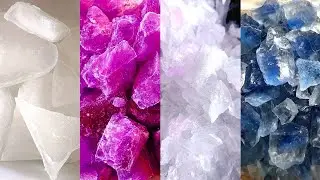 ASMR HARD ICE EATING / CLEAR ICE / THIN ICE 4