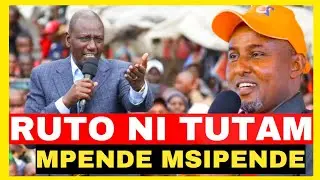 RUTO NI TUTAM MPENDE MSIPENDE!!JUNET MUHAMED DECLARED