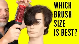 The Best Hair Brush Size for your Hair - TheSalonGuy