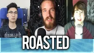 PewDiePie ROASTED Ricegum And Leafyishere