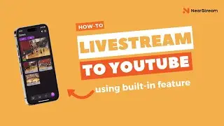 How to Livestream to YouTube using built-in feature of VM33