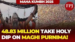 Unstoppable Devotion at Maha Kumbh 2025: 48.83 Million Devotees Take Holy Dip on Maghi Purnima!