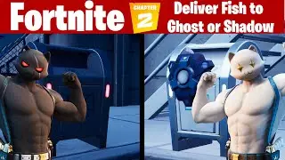 Fortnite Deliver Fish to Ghost or Shadow Easy Method Meowscles Mission