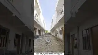 Duplex villa|Ready to move|Sec10 Gr Noida west|Noida Ext|3&4BHK|65,71,80,90,100 Gaj|80%Loan|Approved